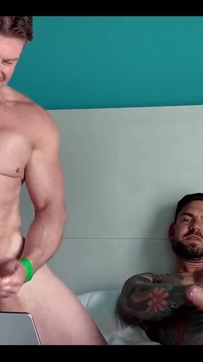 Coach Caught Jerking off