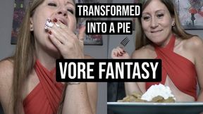 Transformed Into A Pie Vore Fantasy