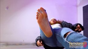 Kick kicks and more kicks for you! ( Kicks & Giantess Feet with Miss Anastasia S ) - 640p wmv
