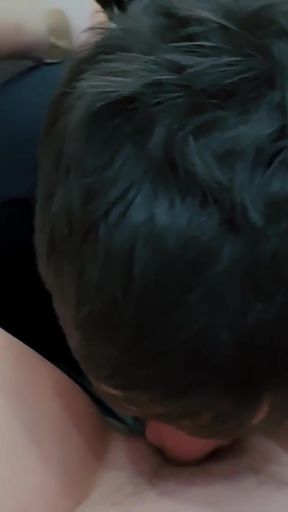 Hardcore Femdom Pleasure! Obedient Boy Licks My Wet Pussy!   Clip 1