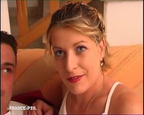 Blonde From France Gets Hard Ass Fucking