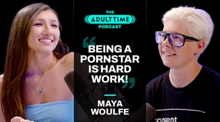 MAYA WOULFE: Phone S*x, Edging, & Loving Gonzo Scenes | The ADULT TIME Podcast With Bree Mills