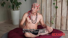 sexmex - cheating girlfriend learns sexual yoga . helena danae