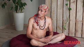 sexmex - cheating girlfriend learns sexual yoga . helena danae