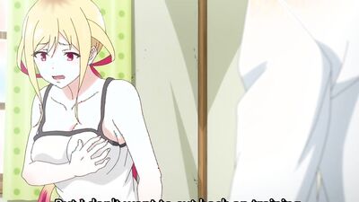 Blonde cutie with long hair gets a hot massage & some steamy action in this anime hentai