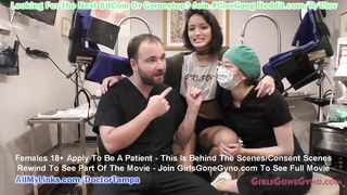 $CLOV - Channy Crossfires Gyno Exam by Doctor Tampa  Nurse Nyx Caught on Camera ONLY @GirlsGoneGyno