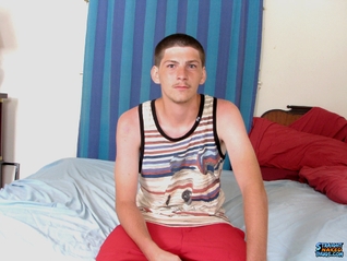 Straight Guy Daniel Enjoys Showing Off