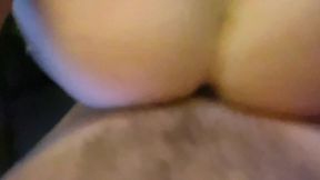 Amelia pleases daddy with her tight hole and big cock&#x1F346;