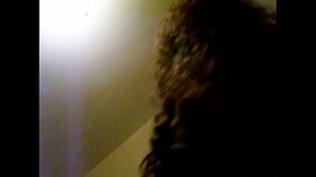 Marielita peteando al gallego