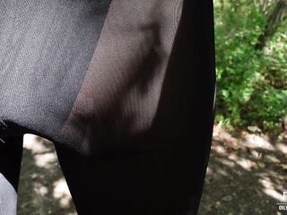 alex pervers fr implores for attention during the time that absolutely nude in trees