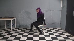5345 Purple in Chair Cuffed
