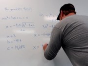 Irish math professor teacher gets a hard 69.  MUST WATCH THE END!!