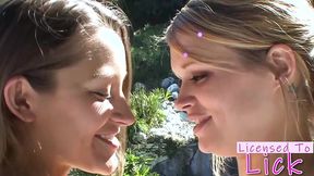 licensed to lick - heather starlet yummy yoga lesbian fun