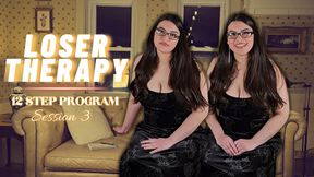 Loser Therapy Session 3 - Brain Melting Loser Porn Mind Fuck with Countess Wednesday - Verbal Humiliation, Mesmerize, Psychological Domination