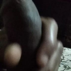 Big Cock Gets Massaged and Cums