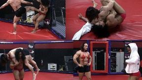 Muscle Girlz Cage Fight