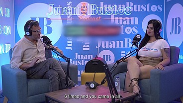 Natural BIG TITS MILF Antonella Jones fucks a BBC in a HOT PODCAST