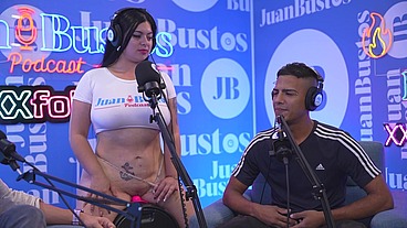 Natural BIG TITS MILF Antonella Jones fucks a BBC in a HOT PODCAST