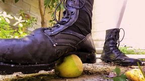 Crushing Pomelos with Combat Boots