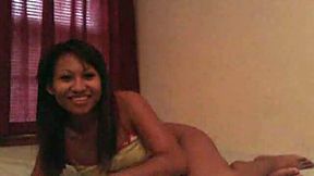 Eating my mulatto GF's pussy before she sucks my huge BBC