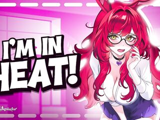"Please Breed Me NOW!" Bunnygirl In Heat is Hopeless For Your Cum - R18 Audio ASMR Anime Roleplay
