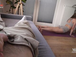 Yoga and Cunt Stretching are Always a Precious idea! - Mira David