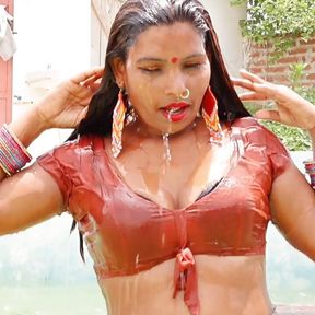 Indian desi slim bhabhi fucked hard by her devar in the private room