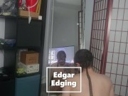 Behind The Outer Prostate Massage Straight Edge Dangling Multiple Orgasms Close Up Cock Twink