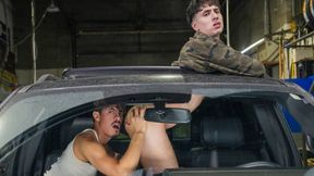 Demanding Customer Angel Elias Gets Dominated As Compensation At Internet Papis Shop