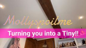 Turning you into a TINY little man!