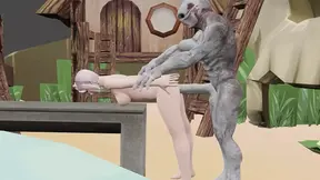 Alien monster come from space on earth Hard Fuck With Big dick