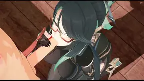 Xianyun craves big black cock in 3D hentai animation