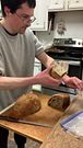 Your Husband slices the Bread He Made You