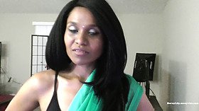 Cheating Indian wife caught in POV with cum on face - Horny Lily's Big Ass Gets Rounded!