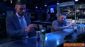 Muscle homo three way And Facial cumshot