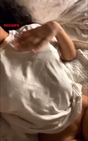 Indian cute teen shows off her petite tits
