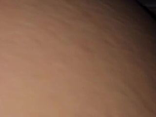 At home quicky with my wife riding my large ebony shlong