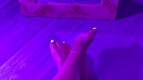 Black Light Soles n Toes JOI