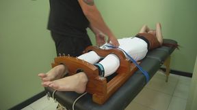 Monica is more ticklish than she thought (full body camera)