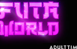 ADULT TIME - FUTA Sluts Avery Black And Aiden Starr Happy Ending Massage! GUSHING FUTANARI CUMSHOTS