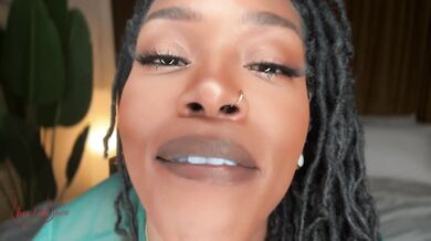 Dirty Mouth Punished By Ebony Goddess Dominating Your Face With Long Tongue Fetish