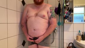 Ginger daddy pees underwear