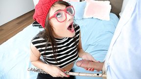 ”Kinky Adria Rae put her flute up her muff just to get banged after”