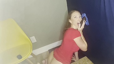 BRANDI GETS IMPREGNATED BY BBC STRANGER AT HER FIRST GLORY HOLE INTERRACIAL