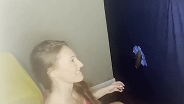 BRANDI GETS IMPREGNATED BY BBC STRANGER AT HER FIRST GLORY HOLE INTERRACIAL