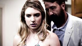 ”Terrified teen gets banged by her step uncle”