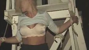 Tristen Blue Beach Bondage Struggle HV5420