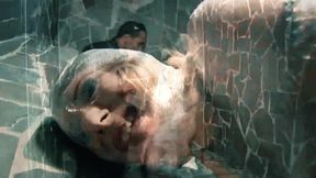 andromeda presa e fudida a forca no plastico filme - classico