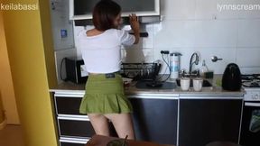 Lynn Scream and KeilaBassi's Wild Rent Payment: A Steamy Threesome with ElNonohub!