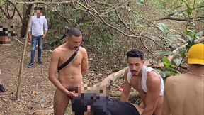 surubao no parque 20 homens